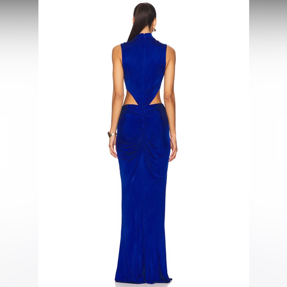 NWOT! NBD The Mohini Gown in Cobalt Blue - Picture 4 of 8